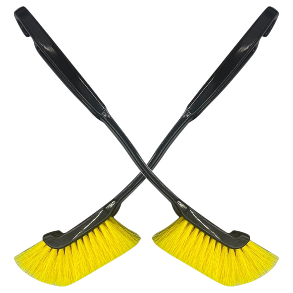 Dirt Brush Interior - 2-delige auto-spleetborstelset met zachte borstelharen, autoreinigingsgereedschap