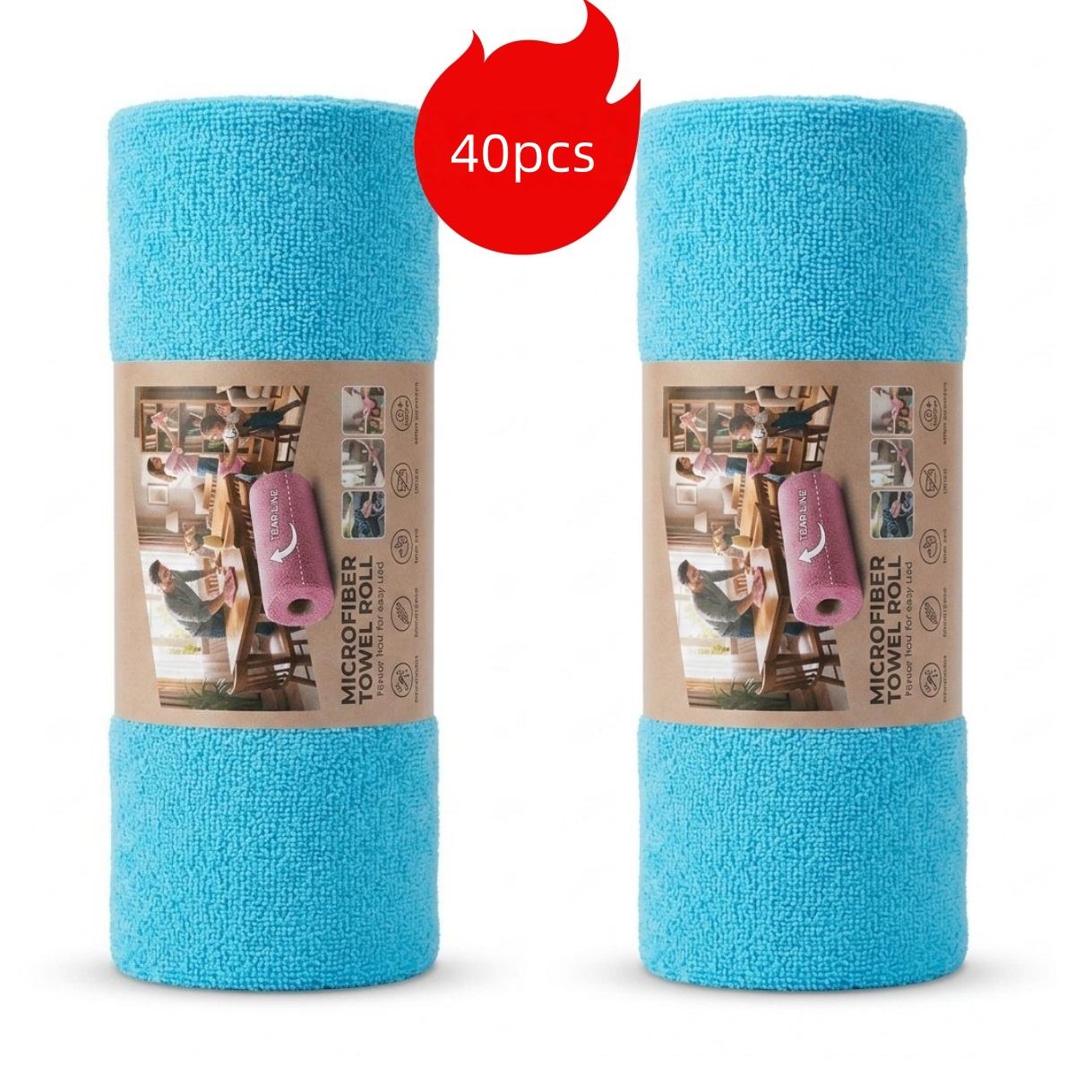 40 stuks/25*25cm Autowasdoeken - Microfiber Towel Detailing recensie en prijs